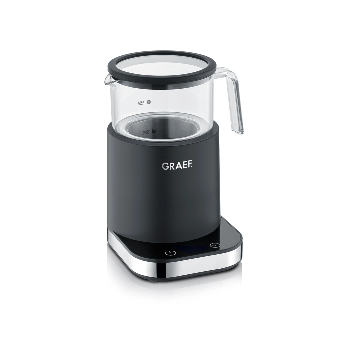 Mousseur à lait en verre MS902 Induction, 6 programmes