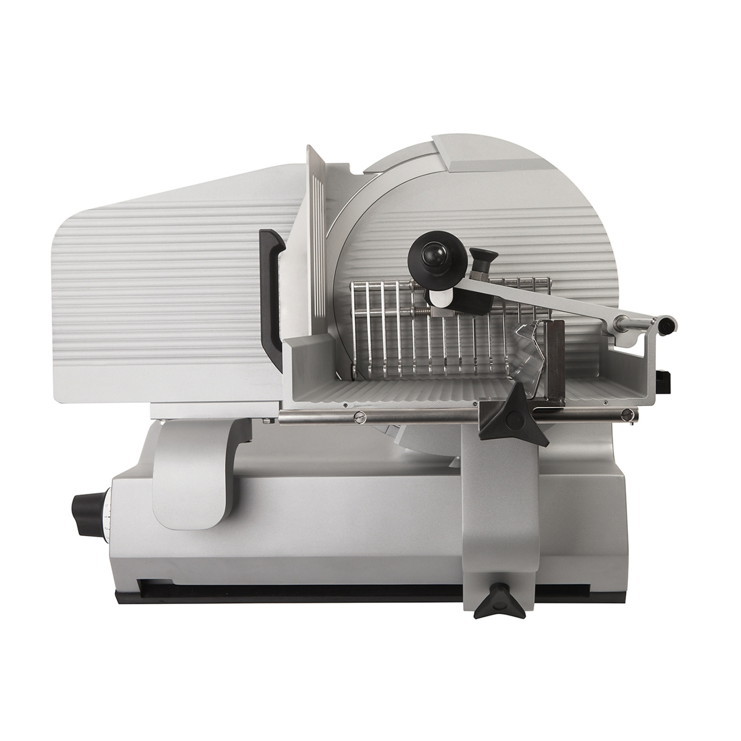Meat slicer, silver, professional kitchen appliance, food preparation, cutting machine