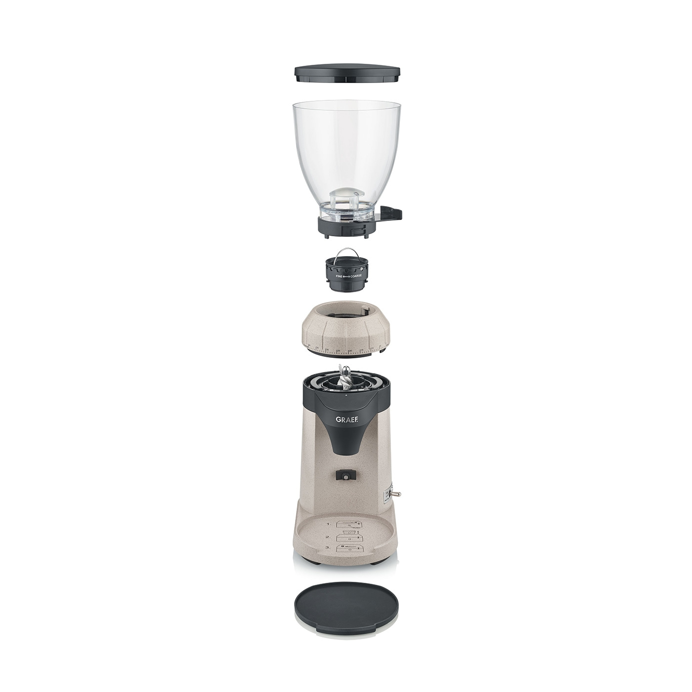 Coffee grinder EliteGrindX dipped-sand