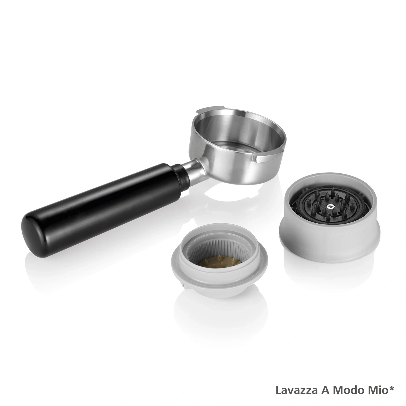 Coffee machine parts, portafilter, capsule holder, Lavazza A Modo Mio, coffee accessories