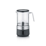 Glass milk jug MS802, black Finest, creamy milk foam