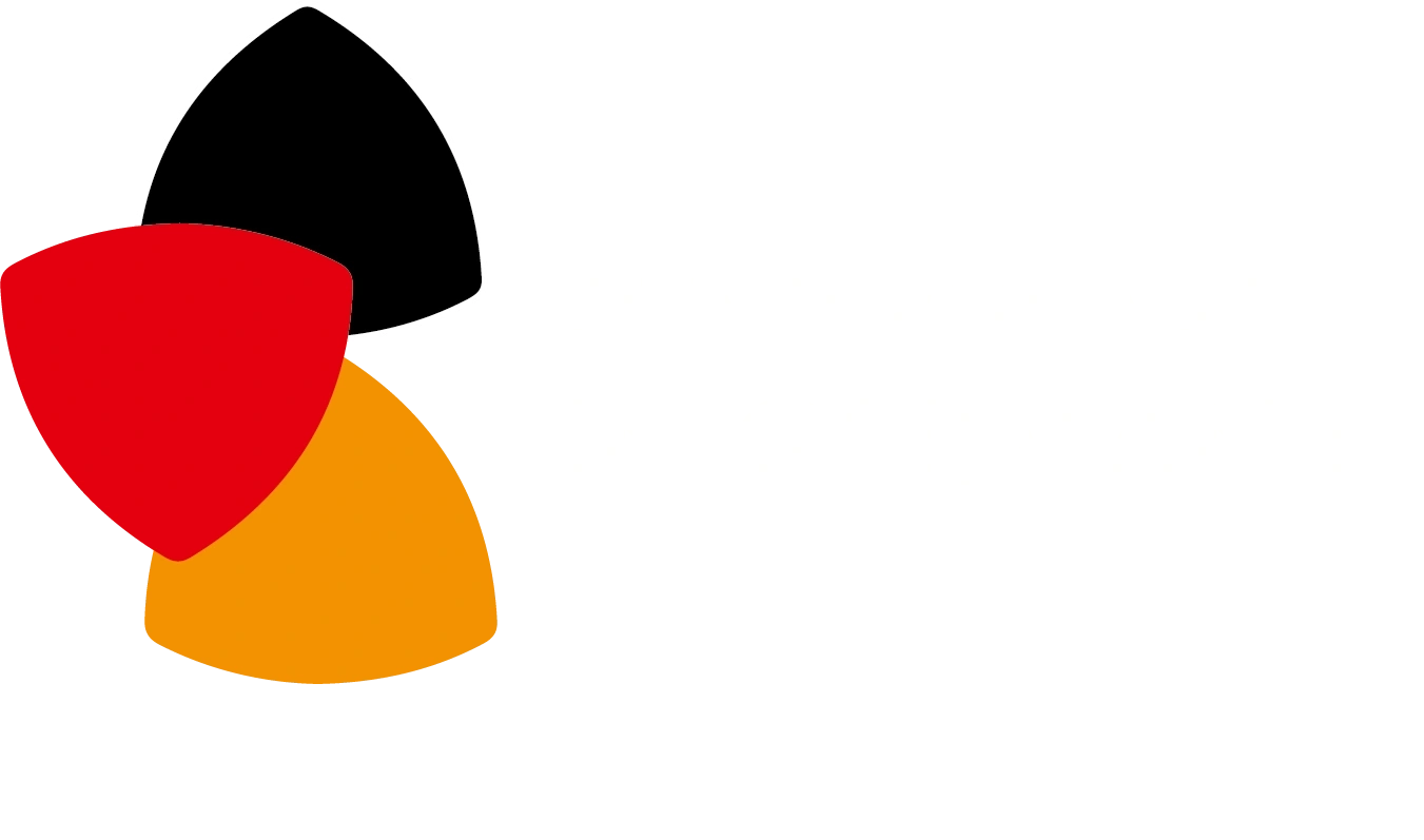 Fatto a mano in Germania con i colori della bandiera tedesca