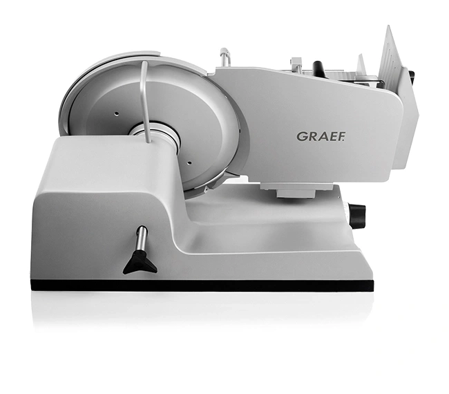 Affettatrice Graef argento, elettrodomestico, preparazione alimenti, professionale, taglierina