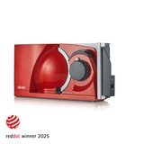 Foldable slicer MYtiny, red brilliantly small, brilliantly simple!