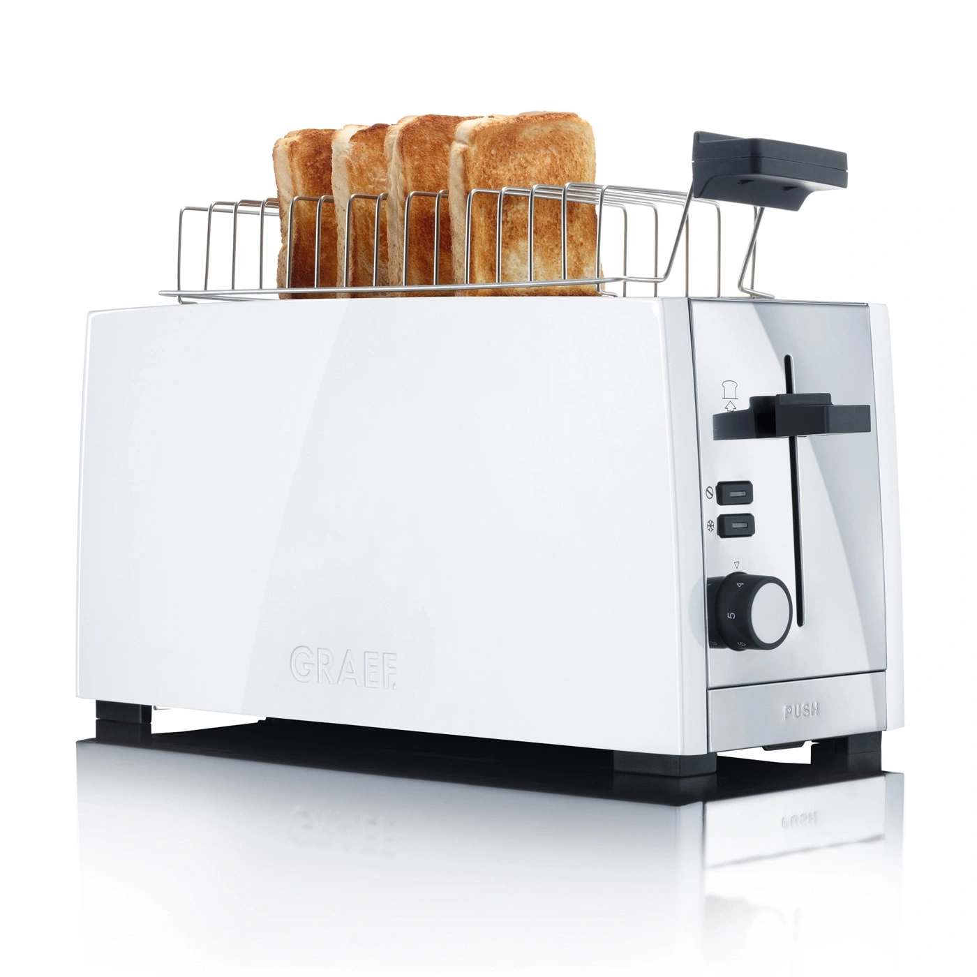 Toaster TO101 4-slice toaster, for the whole family