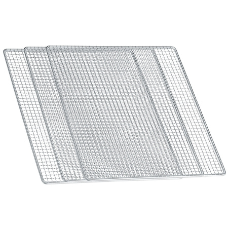 Stainless steel tray set (3 pcs.) For DA 500 series dehydrators