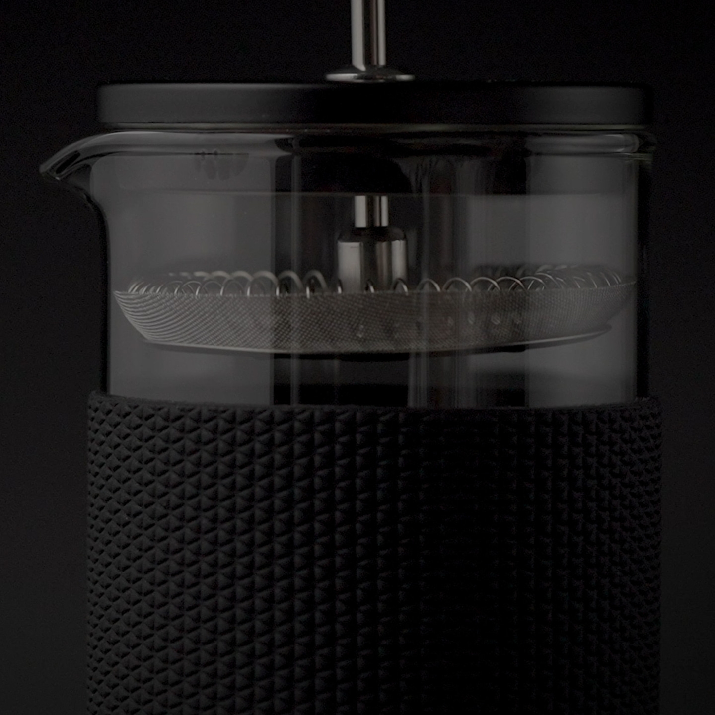 Manual milk frother MMS12 black