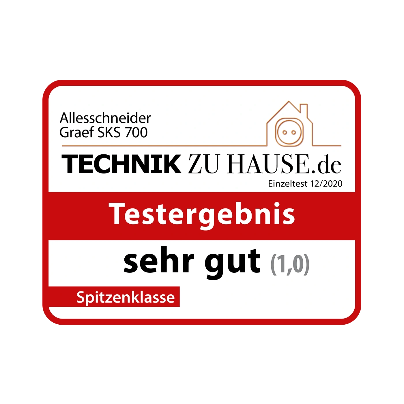 Rapporto di prova da Technik zu Hause: Allesschneider Graef SKS 700, molto buono (1,0), classe superiore