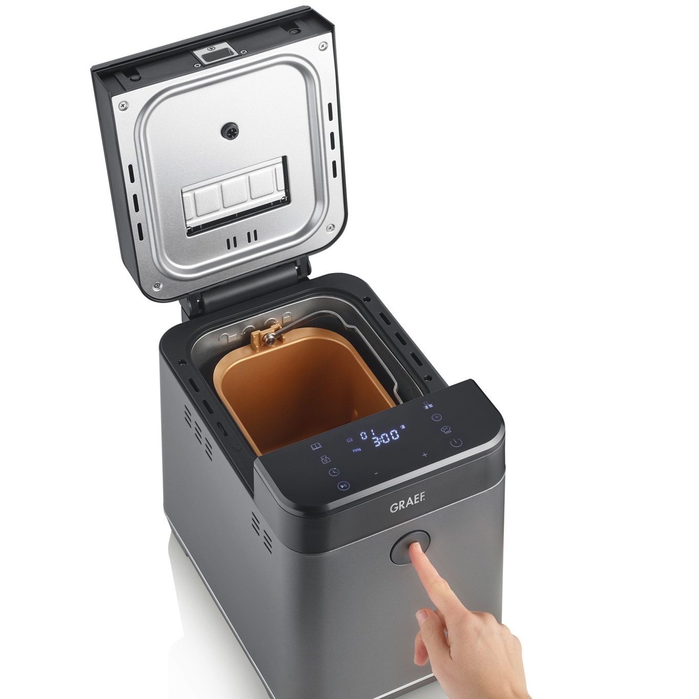 Bedienung Brotbackautomat