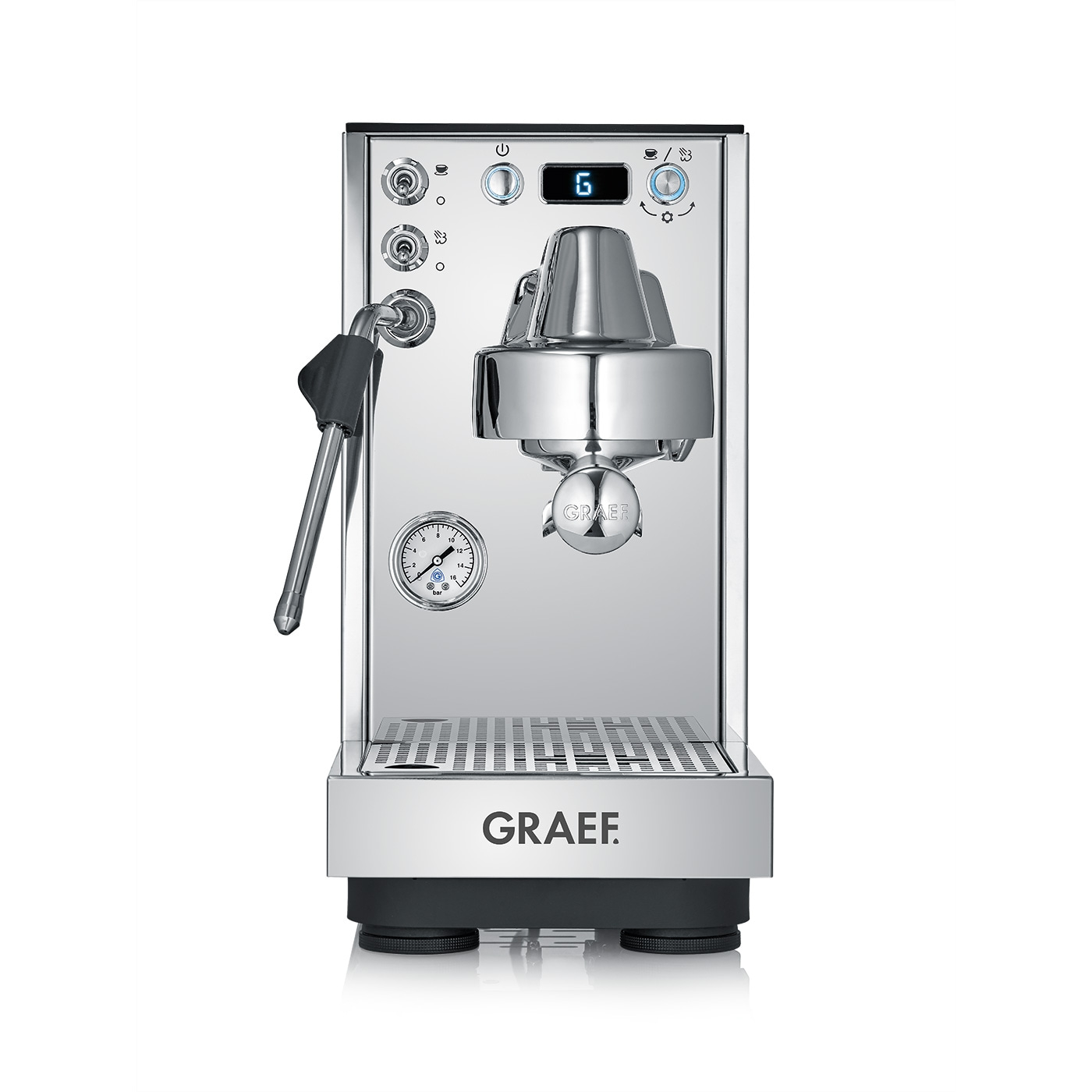 Macchina da caffè espresso con portafiltro Dicianova Thermoblock singolo, solo 19 cm di larghezza dell'alloggiamento