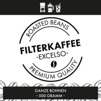Café filtre, grains entiers, 500 grammes, qualité supérieure