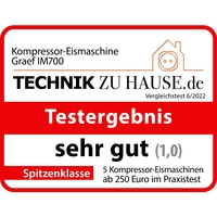 Test de machine à glace: très bon, top classe, Technik zu Hause