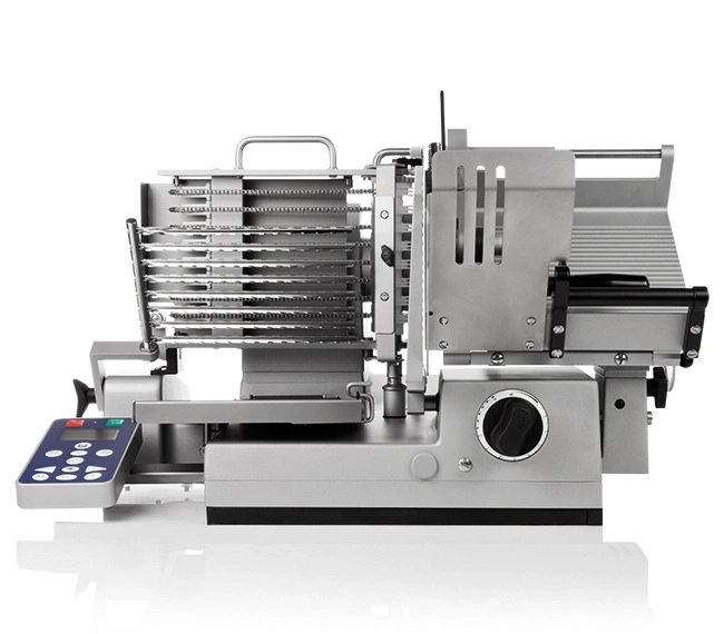 Affettatrice, acciaio inossidabile, professionale, cibo, cucina, elettrodomestico, coltello, fette