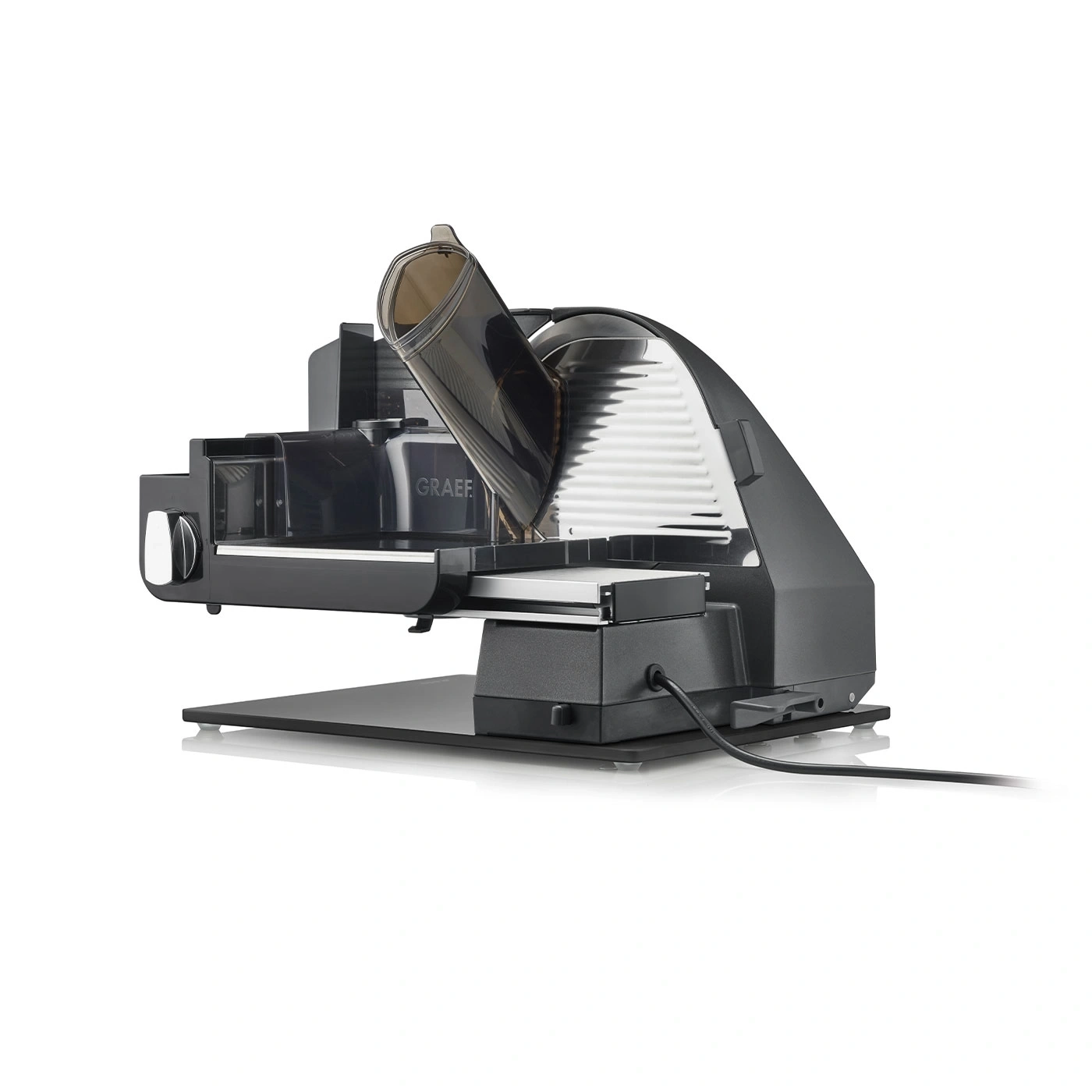 Graef slicer, black, electric, kitchen appliance, food machine, cutting machine