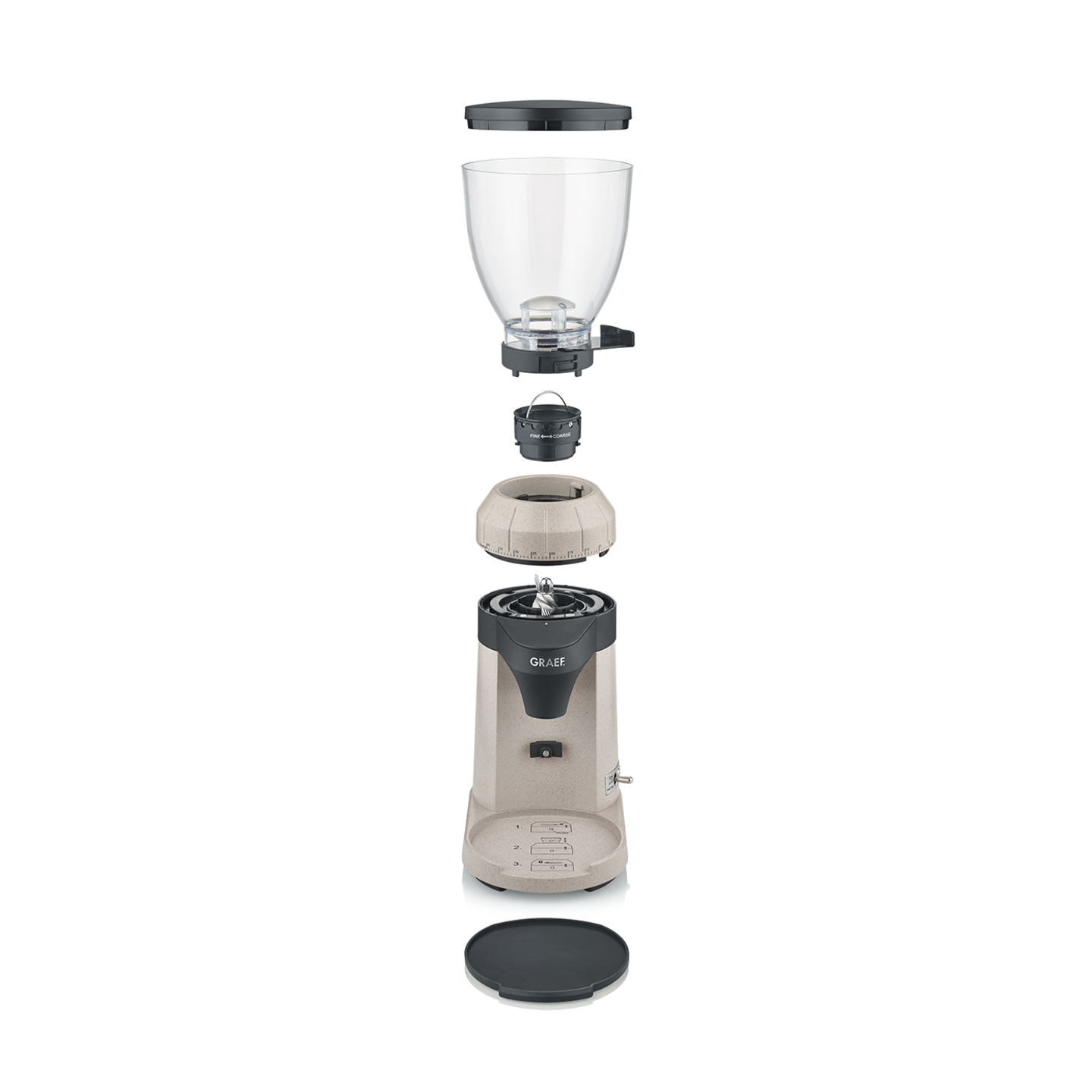 Coffee grinder EliteGrindX dipped-sand
