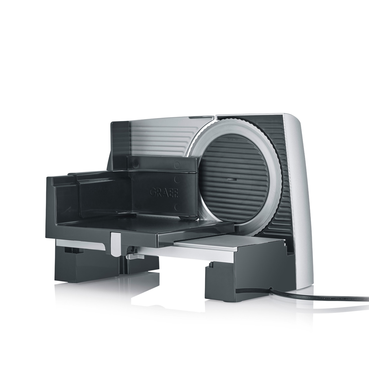 Graef slicer, silver, electric, kitchen appliance, cutting machine, food preparation